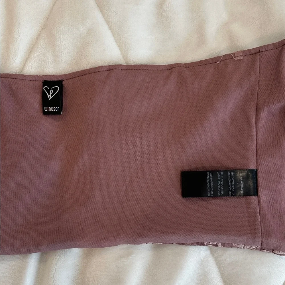 Windsor Mauve Bustier Top - Picture 3 of 4